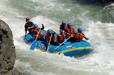 rafting